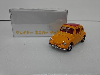 【中古】元箱なし スバル 360 やまぶき色 中国製 クレイジーミニカーサークル ケースと白箱付き アマゾン倉庫発送