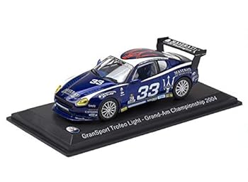 【中古】マセラティ グランスポーツ トロフェオライト グランダム・チャンピオン 2004 Gransport Trofeo Light Grand Am Championship ブルー 1/43 ミニ