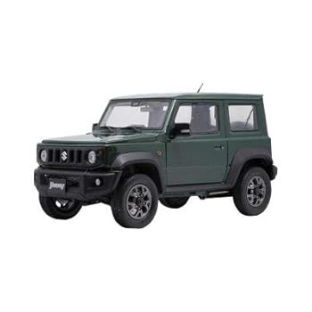 【中古】【未使用】スズキ ジムニー (JB74) ジャングル グリーン (ZZC) RHD 1/18 18B0005