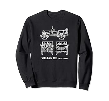 【中古】Willys MB Vintage Off Road Classic Vehicle WW2 トレーナー
