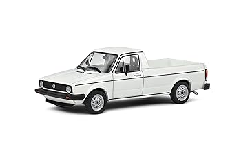 【中古】【未使用】Solido VOLSWAGEN ゴルフキャディ、メタル、アルパインホワイト、1/43?me
