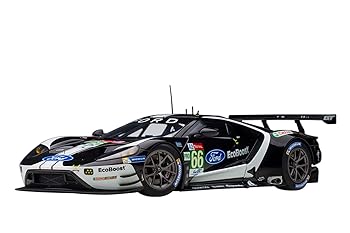 【中古】オート芸術 (AUTOart) 1/18 ジェラルド・r・フォード GT 2019#66 ル・マン24第四次元スピード競技 LMGTE Pro位置付け 黒いこと/白いこと 研ぎ澄ます品 81910