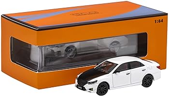 【中古】【未当て嵌める】ゲインコーププロダクツ 1/64 トヨタ Mark X -RHD 白いこと/黒いことカウリング 成し遂げる品