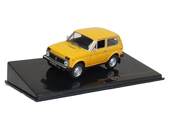 【中古】イクソ 1/43 ラーダ ニーヴァ 1978 黄み パソコン・周辺機器-その他