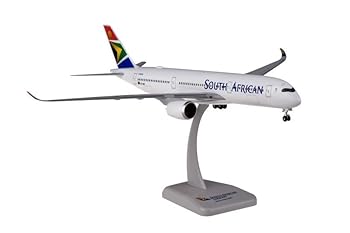 【中古】ホーガンウィングス B A350-900 南アフリカ航空 WIFIアンテナ 1/200 11861GR｜AJIMURA-SHOP