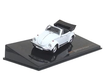 【中古】【未当て嵌める】イクソ 1/43 フォルクスワーゲン ビートル 1302 LS カブリオレ 1971 白いこと