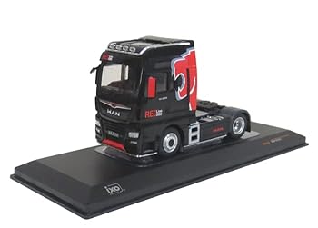 【中古】【未使用】イクソ イクソモデル MAN TGX XXL D38 ブラック 1/43 TR132