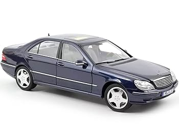 【中古】【未当て嵌める】NOREV メルセデス・ベンツ S55 AMG 00 メタリックブルー 1/18 183817