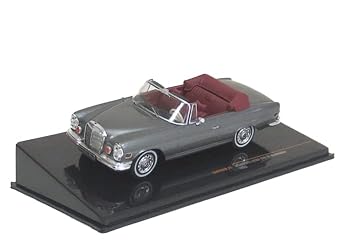 【中古】イクソ 1/43 メルセデスベンツ 280 SE 1969 メタリックグレー 完成品｜AJIMURA-SHOP