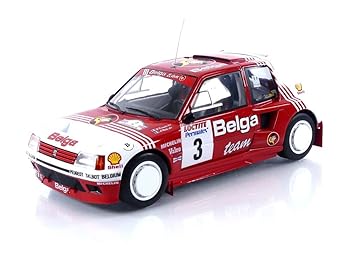 【中古】【未当て嵌める】Ixo Model MODELLINO IN SCALA CONプジョー 205 T16 N.3 ラリーイプレス 1985 ダーニッシュ/メイヘ 1:18 18RMC135