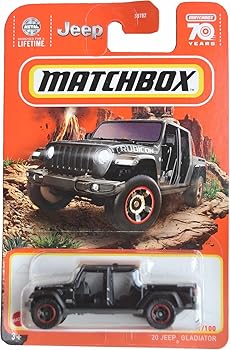 【中古】Matchbox \u002720 Jeep 剣闘士