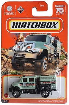 【中古】Matchbox International ワークスター グリーン 39/100