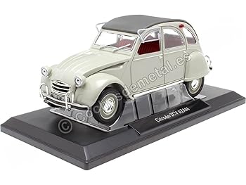 【中古】NOREV シトロエン 2CV AZAM 66 サクラ色薄墨色 1/18 181430