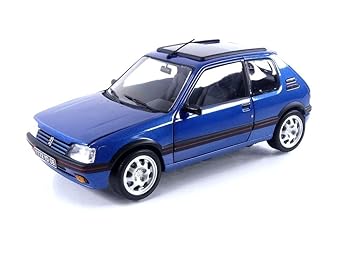 【中古】☆ ノレブ 1/18 プジョー 205 GTi 1.9 サンルーフ 1992 マイアミ青み