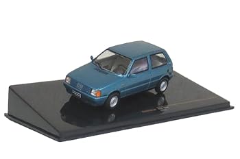 【中古】イクソモデル B フィアット ウーノ 83 メタリックブルー 1/43 CLC524N