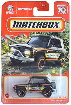 【中古】Matchbox MBX フィールドカー、ブラック 28/100