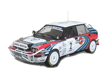 【中古】イクソモデル B ランチア 三角州 インテグラーレ 16V 90ｻﾌｧﾘ #2 M.Biasion/T.Siviero 1/18 18RMC139A