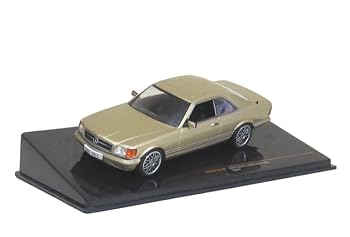 【中古】イクソモデル B MB 500 SEC 1981 (C126) メタリックベージュ 1/43 CLC537N