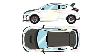 【中古】EIDOLON 1/43 トヨタ GRMN Yaris Circuit Package 2022 プラチナホワイトパールマイカ 成し遂げる品