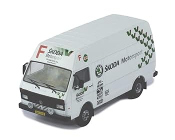 【中古】【未使用】イクソモデル VW LT45 LWB アシスタントカー SKODA MOTORSPORT 1/43 RAC412|AJIMURA-SHOP
