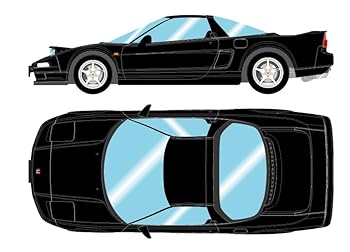 【中古】メイクアップ EIDOLON 1/43 ホンダ NSX-R (NA1) 1992 ヘッドランプオープン ベルリナブラック 完成品