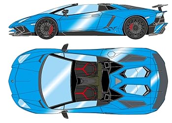 【中古】メイク引きあげる EIDOLON 1/18 ランボルギーニ アヴェンタドール LP750-4 SV 読み込むはやりっ児 2015 パール青色 (黒いことスモールSVロゴタイプ) 切り上げる品
