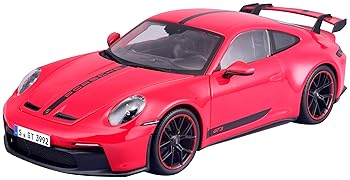【中古】【未使用】Maisto 1/18 ポルシェ 911 GT3 2022 レッド 完成品