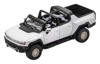 【中古】【未使用】ゲインコーププロダクツ 1/64 GMC Hummer EV Pickup (LHD) ホワイト 完成品 KS038-217