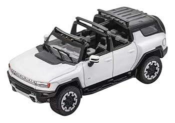 【中古】【未使用】ゲインコーププロダクツ 1/64 GMC Hummer EV SUV (LHD) ホワイト 完成品 KS049-360