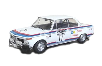 【中古】イクソモデル B BMW 2002 73RACラリー #11 A.Warmbold/J.Todt 1/18 18RMC164