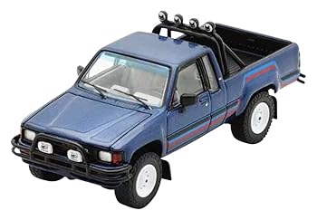 【中古】ゲインコーププロダクツ 1/64 トヨタ ハイラックス SR5 XTRA Cab 1985 - (LHD) - 青み 成し遂げる品