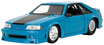 【中古】Jada Toys ワイルドスピード つづき物 1/24 F\u0026F10 ジェラルド・r・フォード マスタング GT 青色 (ジェイコブ) 為し終わる品 車-おもちゃ-乗り物のおもちゃ