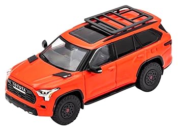 【中古】ゲインコーププロダクツ 1/64 トヨタ セコイア TRD PRO - (LHD) - オレンジ 完成品
