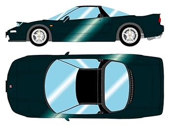 【中古】【未使用】メイクアップ EIDOLON 1/43 ホンダ NSX-R (NA1) 1992 ヘッドランプオープン シャーロットグリーンパール 完成品 EM666H画像