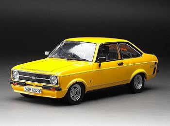 【中古】サンスター フォード エスコート MKII RS メキシコ 76 シグナルイエロー RHD 1/18 4632R｜AJIMURA-SHOP