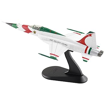 【中古】【未使用】HOBBY MASTER 1/72 F-5E タイガー2 イラン帝国空軍 ゴールデン・クラウン1番機～8番機デカール付属版 完成品 HA3397B