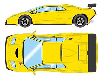 【中古】【未当て嵌める】メイク引きあげる EIDOLON 1/43 ランボルギーニ ディアブロ GTR 1999 黄み 為し終わる品 EM786A パソコン・周辺機器-その他