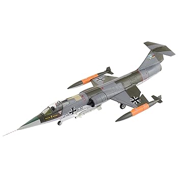 【中古】HOBBY MASTER 1/72 F-104G スターファイター 西ドイツ空軍 第74戦闘航空団 メルダース 1970 完成品 HA1078