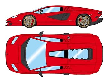 【中古】メイクアップ EIDOLON COLLECTION 1/43 ランボルギーニ カウンタック LPI 800-4 2022 ロッソ 完成品 EM740B