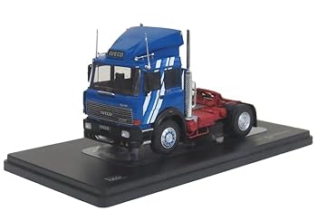 【中古】【未使用】イクソ 1/43 イヴェコ フィアット 190.38 ターボスター 1984 ブルー トラクターヘッド 完成品