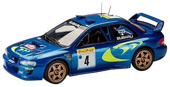 【中古】ホビージャパン HJR43 1/43 スバル インプレッサ モンテカルロ 1998#4 完成品 HJR431003B