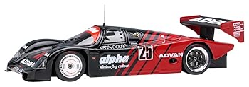 【中古】メイク引きあげる VISION 1/43 ポルシェ 962C ADVAN Alpha Nova JSPC 富士500粁 1989 No.25 6位 切り上げる品 VM321