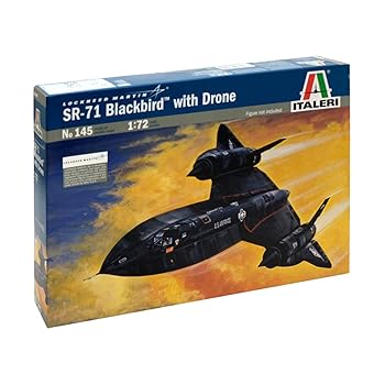 【中古】タミヤ イタレリ 145 1/72 SR-71 ブラックバード プラモデル