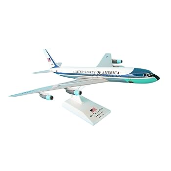 【中古】SKY MARKS 1/150 VC-137 707 エアフォースワン #27000 完成品