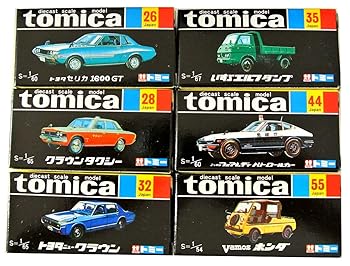 【中古】TOMY 30周年祝する 刷り直す版 トミカ 第2弾 ６車種仕掛ける