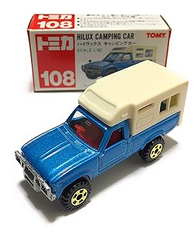 【中古】トミカ 108 ハイラックス キャンピングカー SCALE 1/62