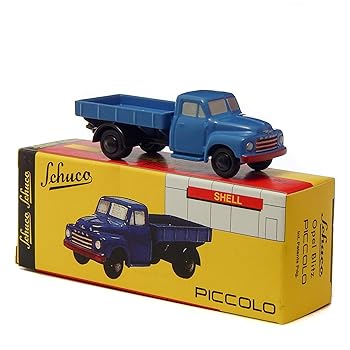 【中古】【未使用】Schuco Opel Blitz フラットベッド トラック 1:90 Piccolo