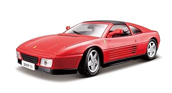 【中古】Bburago 1:18 Scale Ferrari Race and Play Ferrari Race and Play 348ts Diecast Vehicle (Colors May Vary) [並行輸入品]