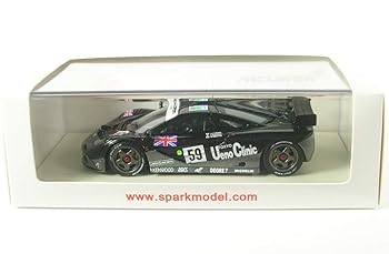 【中古】【未当て嵌める】☆ ぴかぴか光る 1/43 マクラーレン F1 GTR 1995 ルマン24H ウィナー #59 J.J.単位料金/Y.ダル集合体/関谷正徳