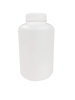 【中古】三宝 PE広口瓶 白 5L 8本入
